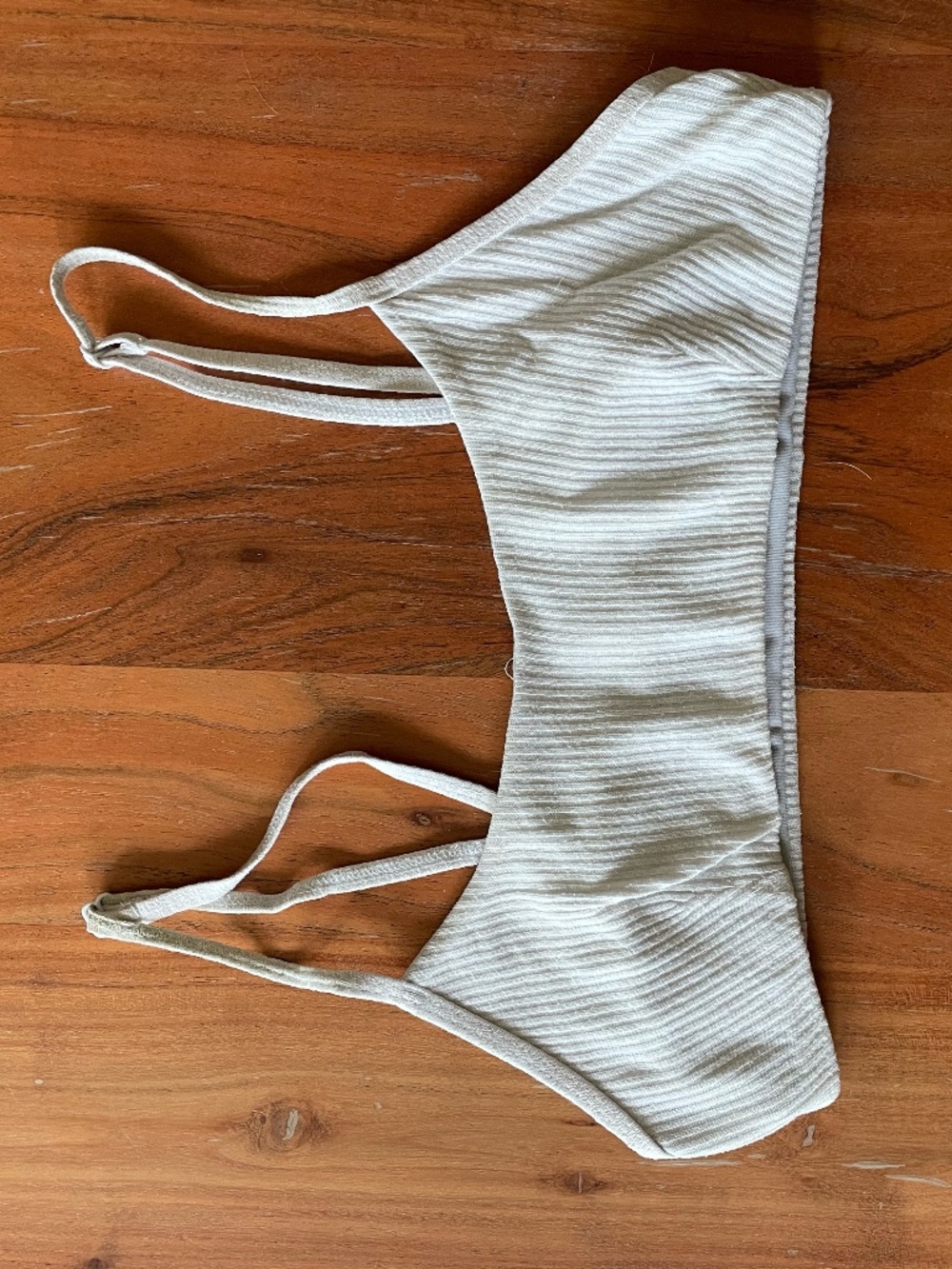 Alo Airlift Ribbed Bralette - Adjustable Spaghetti Straps